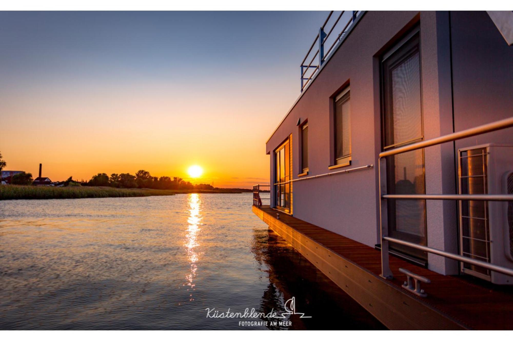 Ostsee Hausboot - Kranichnest Lp1 ริบนิทซ์-ดัมการ์เทิน ภายนอก รูปภาพ