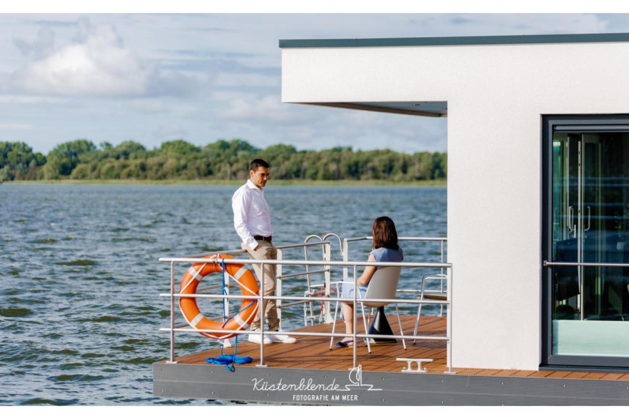 Ostsee Hausboot - Kranichnest Lp1 ริบนิทซ์-ดัมการ์เทิน ภายนอก รูปภาพ