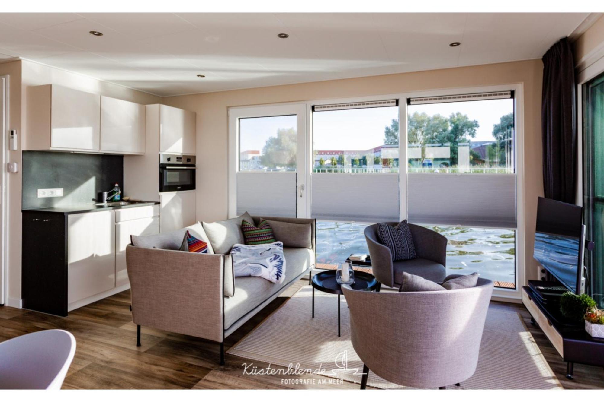 Ostsee Hausboot - Kranichnest Lp1 ริบนิทซ์-ดัมการ์เทิน ภายนอก รูปภาพ