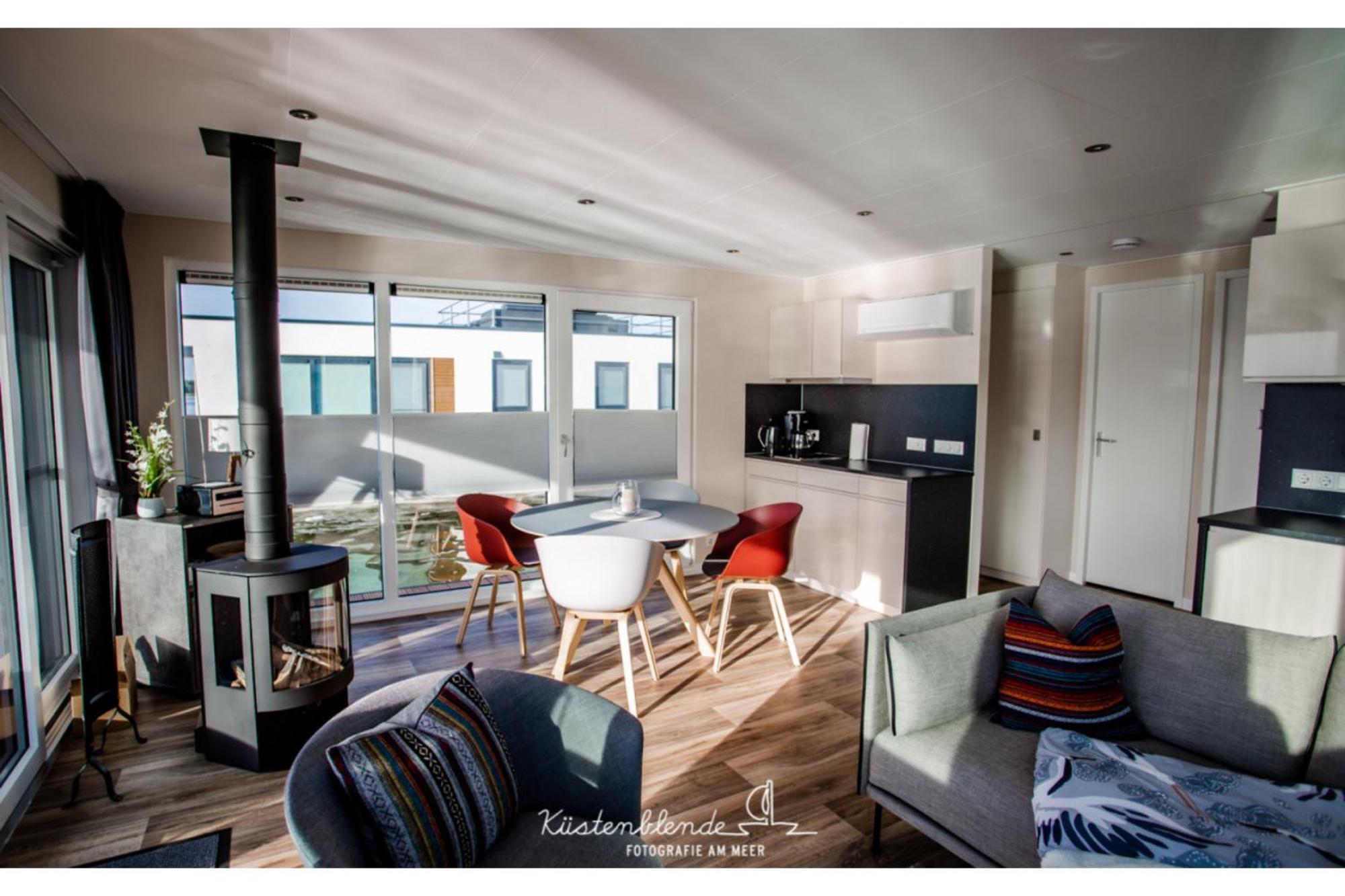 Ostsee Hausboot - Kranichnest Lp1 ริบนิทซ์-ดัมการ์เทิน ภายนอก รูปภาพ