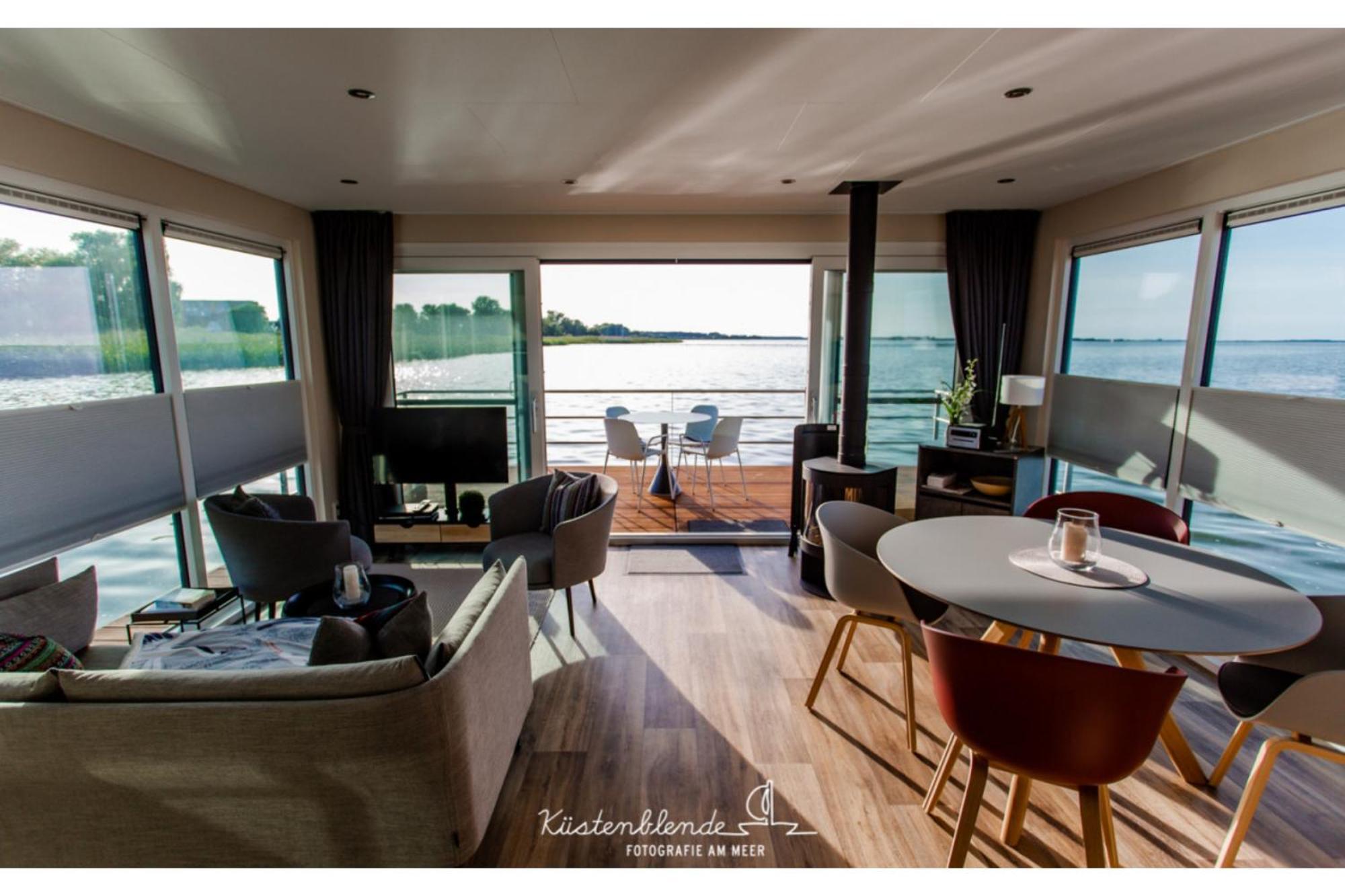 Ostsee Hausboot - Kranichnest Lp1 ริบนิทซ์-ดัมการ์เทิน ภายนอก รูปภาพ
